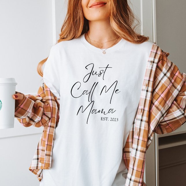 Personalised Mother Shirt, New Mum Shirt (Creator Uploaded)