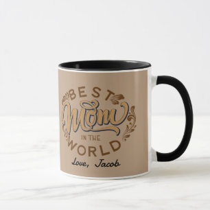 Personalised Mother's Day/ Best MOM Ever  Mug