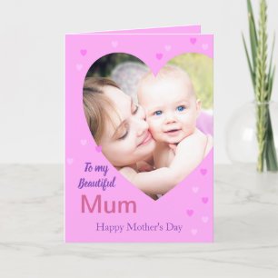 Personalised Mother's Day Card