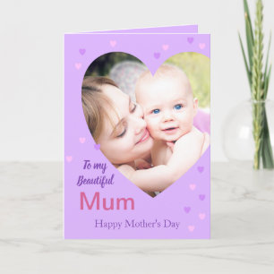 Personalised Mother's Day Card