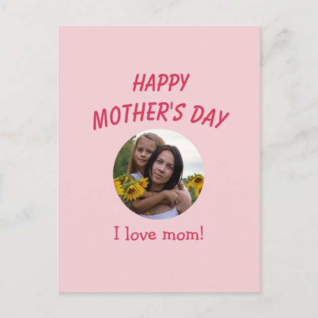 Personalised Mother's Day Card (Front)