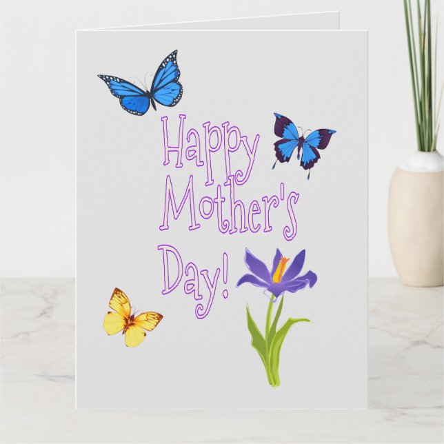 Personalised Mother's Day Card (Front)