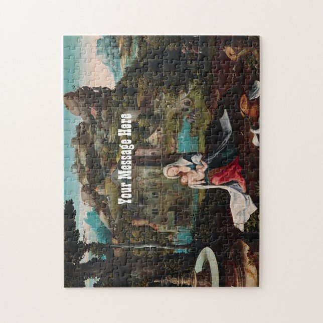 Personalised Mother's Day - Egypt - Netherlandish  Jigsaw Puzzle (Vertical)