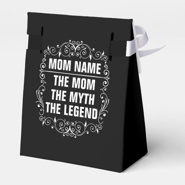 Personalised Mothers day Favour Box (Back Side)