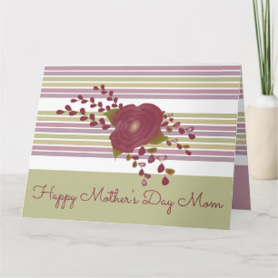 Personalised Mother's Day Folded Card