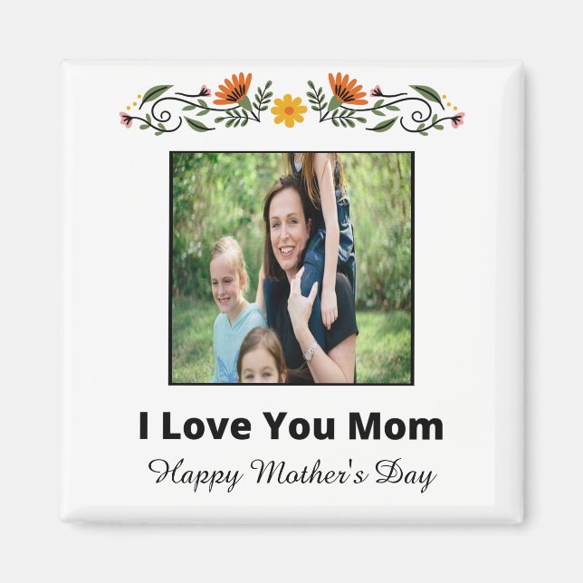 Personalised Mother's Day Magnet (Front)