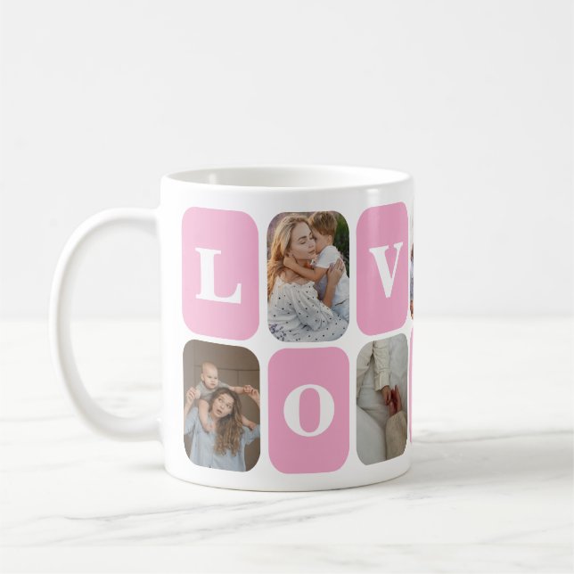 Personalised Mother's Day Mug - Custom Photo Mug (Left)