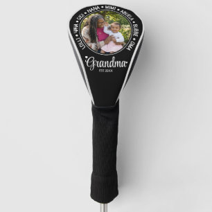 Personalised Mother's Day Nana Mimi Gigi GRANDMA Golf Head Cover