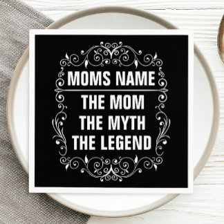 Personalised Mothers day Napkin