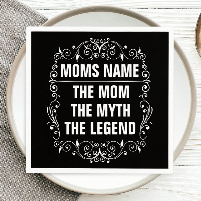 Personalised Mothers day Napkin (Creator Uploaded)