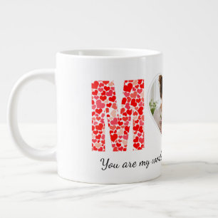 Personalised Mother's Day Photo Large Coffee Mug