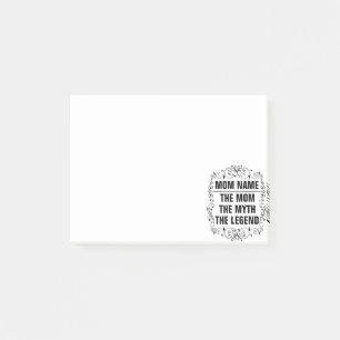 Personalised Mothers day Post-it Notes
