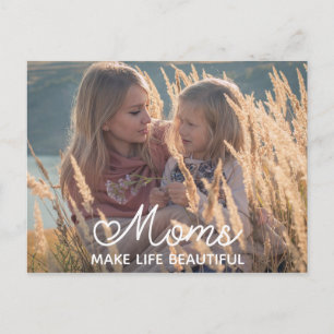 Personalised Mother's Day Postcard