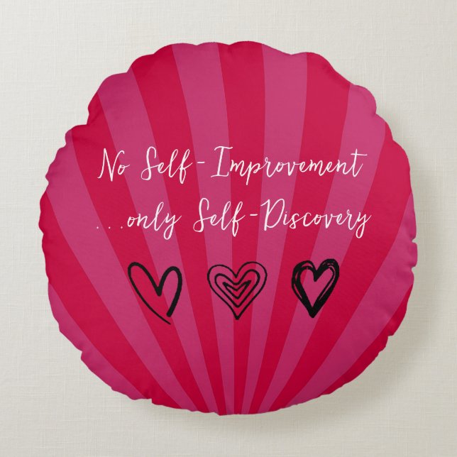 Personalised Mother's Day Round Throw Pillow  (Front)