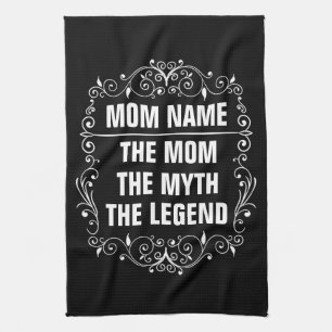 Personalised Mothers day Tea Towel