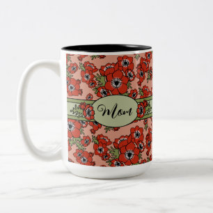 Personalised Mother's Day Two-Tone Coffee Mug