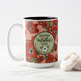Personalised Mother's Day Two-Tone Coffee Mug