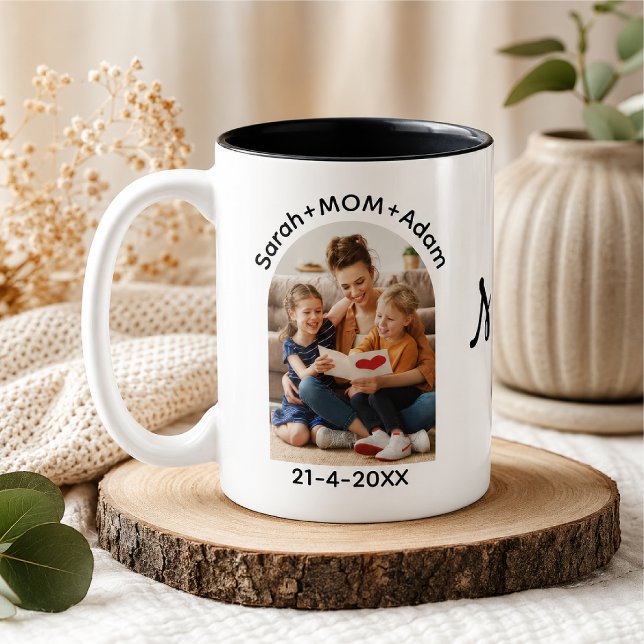 Personalised Mother's day Two-Tone Coffee Mug (Creator Uploaded)