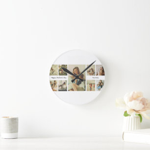 Personalised Mother's Day Wall Clock