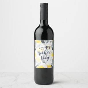 Personalised Mother's Day Wine Label