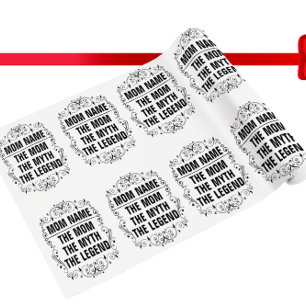 Personalised Mothers day Wrapping Paper