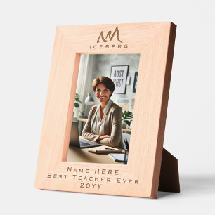 Personalised Motivational Abstract Iceberg Art Etched Frames