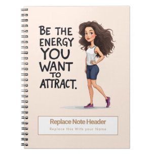 Personalised Motivational Notebook