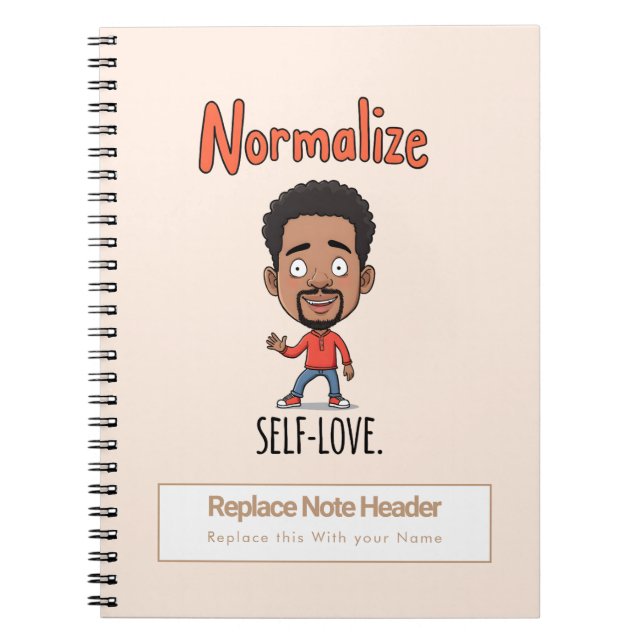 Personalised Motivational Notebook (Front)