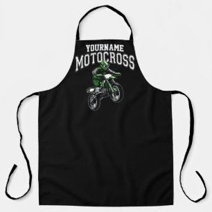 Personalised Motocross Dirt Bike Rider Racing Apron