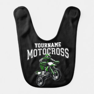 Personalised Motocross Dirt Bike Rider Racing  Bib