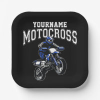 Personalised Motocross Dirt Bike Rider Racing