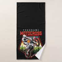 Personalised Motocross Racing Dirt Bike Trail Ride