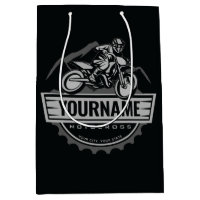 Personalised Motocross Rider Dirt Bike Hill Racing