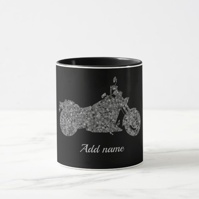 Personalised motorcycle mug (Center)