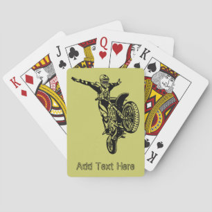 Personalised Motorcycle Playing Cards