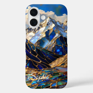Personalised Mountain Sunset Phone Case