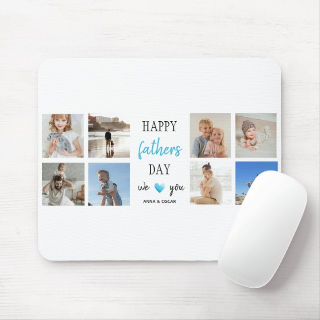 Personalised Mouse Pad Father's Day (With Mouse)