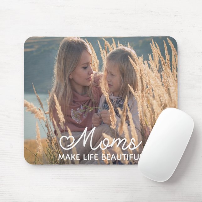 Personalised Mousepad For Mum (With Mouse)