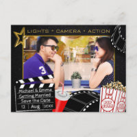 Personalised Movie Star Save the Date