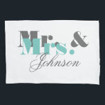 Personalised mr and mrs pillowcase for newly weds<br><div class="desc">Personalised mr and mrs pillowcase for newly weds. Add your own custom name. Cute pillow case sleeve for bedroom with vintage typography initial letter and stylish script text. Classy home decor for newly weds couple, husband and wife, mr. and mrs. , newlyweds, honeymooners, bride and groom, childrens room. Trendy sleep...</div>