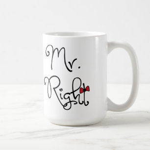 Personalised Mr. Right Mug