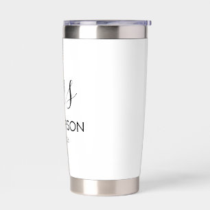 Personalised Mrs Gifts for the bride to be cup wit Insulated Tumbler
