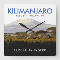 Personalised Mt Kilimanjaro Climb Commemorative