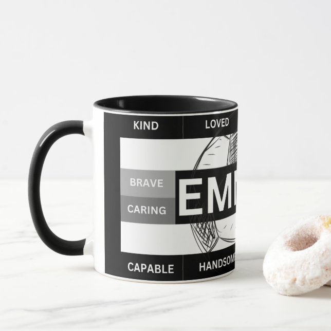Personalised Mug  (With Donut)