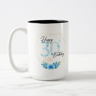 Personalised Mug Birthday Gift for Her With name 