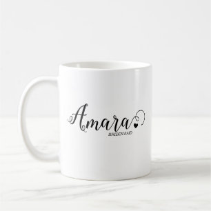 Personalised Mug, Bridesmaid Gift Coffee Mug