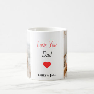 Personalised Mug Father’s Day Gift with Kids Names