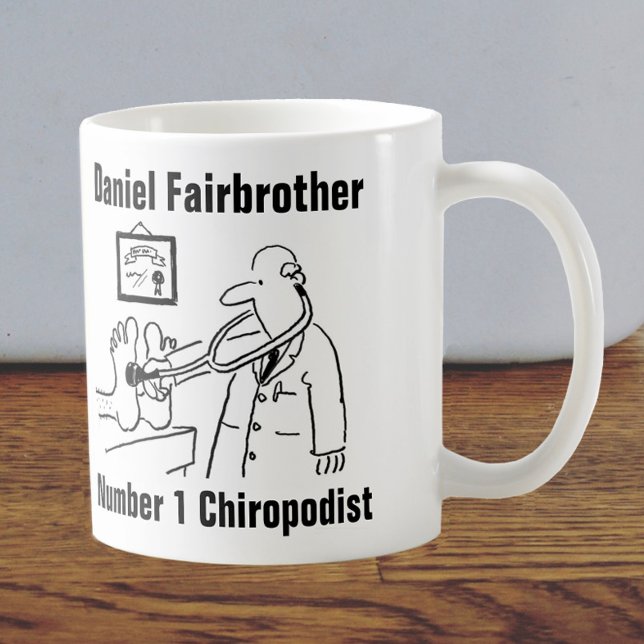 Personalised Mug for a Chiropodist (Creator Uploaded)