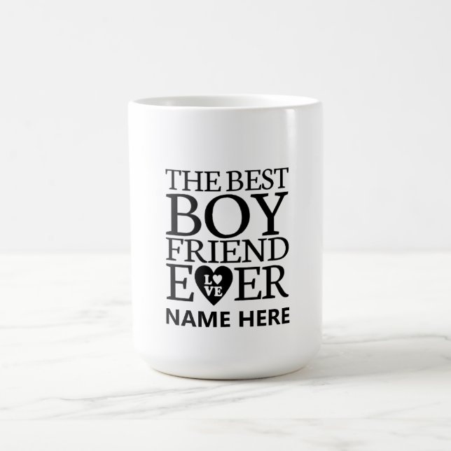 Personalised Mug For Boyfriend (Center)