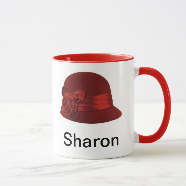 Personalised Mug For women that love hats (Right)